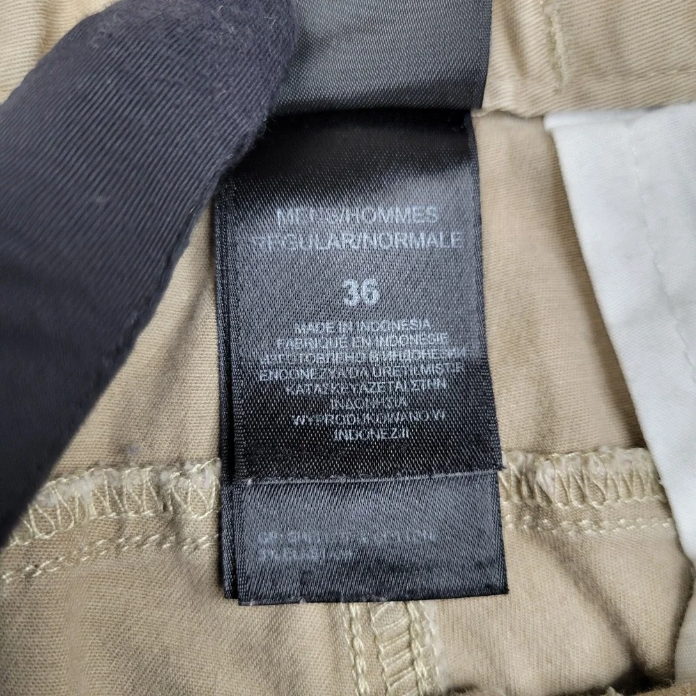 North Face Shorts Men 36 Cargo Performance Flex Khaki Chino Hiking Utility Large